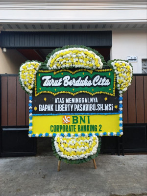 Papan Bunga Duka di Sirnagalih