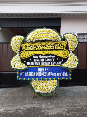 Papan Bunga Duka di Sirnagalih