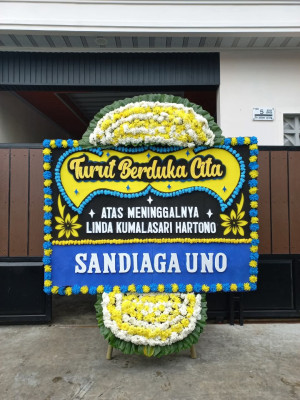 Papan Bunga Duka di Sirnagalih