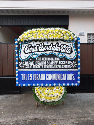 Papan Bunga Duka di Sirnagalih